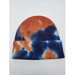 Tie-Dye Knitted Hat
