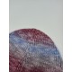 Knitted Cap With Bold Line Gradient Color Knitted Cap With Bold Line Gradient Color