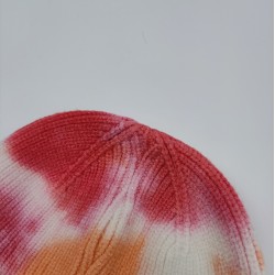 Tie-Dye Knitted Hat