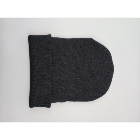 Versatile Embroidery Knit Woollen Hat Versatile Embroidery Knit Woollen Hat