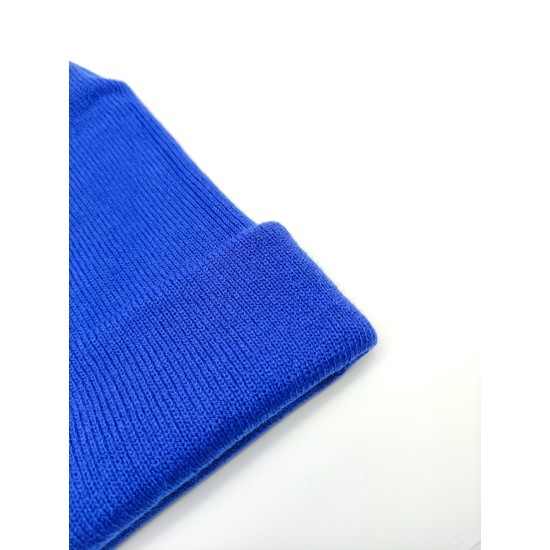 Versatile Embroidery Knit Woollen Hat Versatile Embroidery Knit Woollen Hat