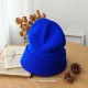 Versatile Embroidery Knit Woollen Hat Versatile Embroidery Knit Woollen Hat