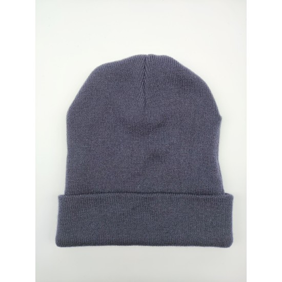 Versatile Embroidery Knit Woollen Hat Versatile Embroidery Knit Woollen Hat