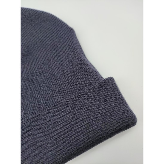 Versatile Embroidery Knit Woollen Hat Versatile Embroidery Knit Woollen Hat