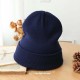Versatile Embroidery Knit Woollen Hat Versatile Embroidery Knit Woollen Hat
