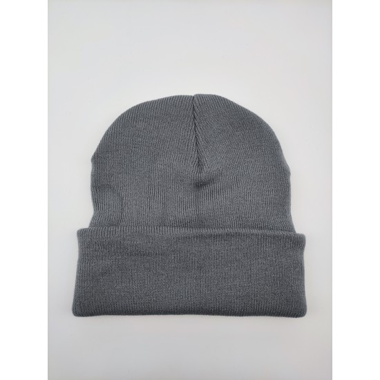 Versatile Embroidery Knit Woollen Hat Versatile Embroidery Knit Woollen Hat