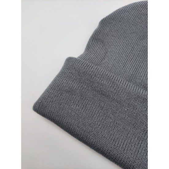 Versatile Embroidery Knit Woollen Hat Versatile Embroidery Knit Woollen Hat