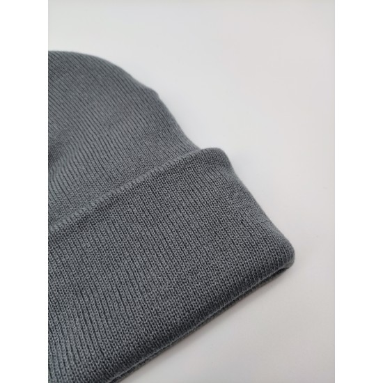 Versatile Embroidery Knit Woollen Hat Versatile Embroidery Knit Woollen Hat