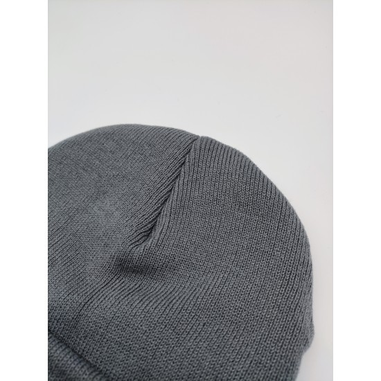 Versatile Embroidery Knit Woollen Hat Versatile Embroidery Knit Woollen Hat