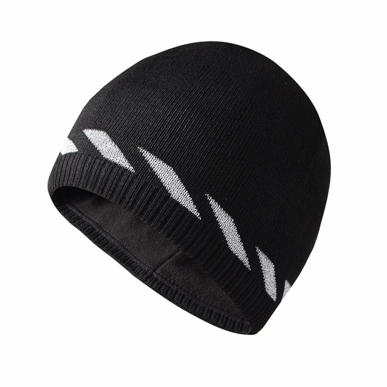 Cap With Reflective Knit Brim Cap With Reflective Knit Brim