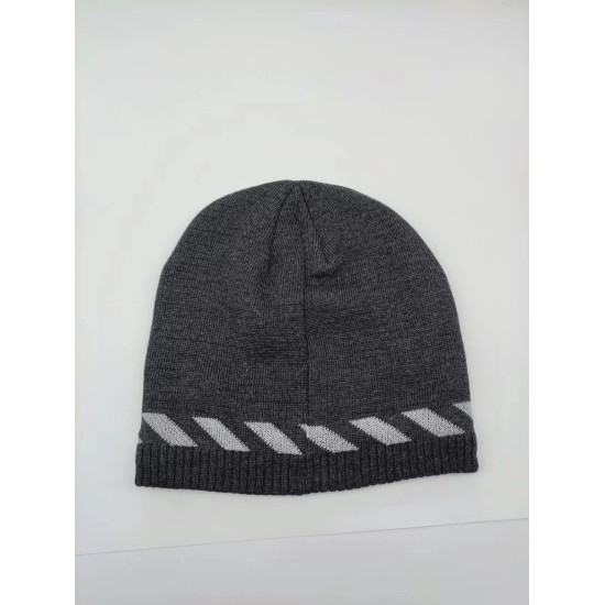 Cap With Reflective Knit Brim Cap With Reflective Knit Brim