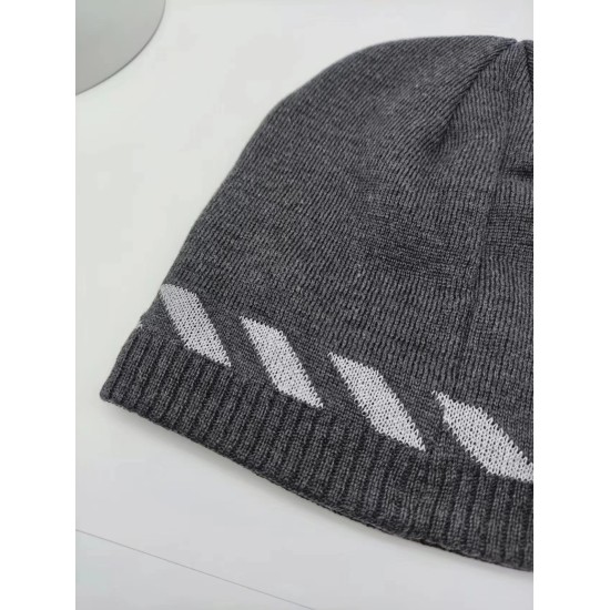 Cap With Reflective Knit Brim Cap With Reflective Knit Brim