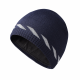 Cap With Reflective Knit Brim Cap With Reflective Knit Brim
