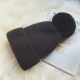 Add A Fluffy Ball Knit Cap Add A Fluffy Ball Knit Cap