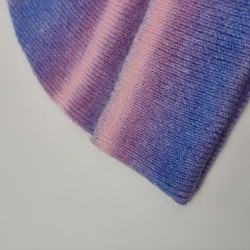 Thin Line Gradient Knitted Hat