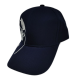 Navy blue skull embroidered baseball cap Navy blue skull embroidered baseball cap