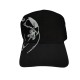 Black Skull Embroidered Baseball Cap Black Skull Embroidered Baseball Cap
