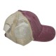 Red do old washed cotton solid color light plate mesh cap baseball cap Red do old washed cotton solid color light plate mesh cap baseball cap
