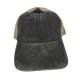 Black Do Old Washed Cotton Solid Color Light Plate Mesh Cap Baseball Cap Black Do Old Washed Cotton Solid Color Light Plate Mesh Cap Baseball Cap