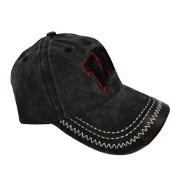 Black W Letter Embroidered Duck Cap