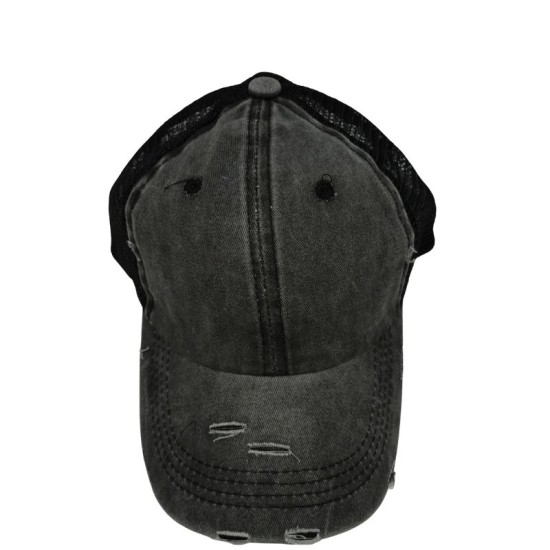 Black Fashion Wash Cotton Duck Tongue Sun Shade Baseball Cap Black Fashion Wash Cotton Duck Tongue Sun Shade Baseball Cap