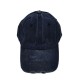 Solid navy blue baseball cap Solid navy blue baseball cap