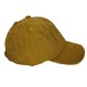 Yellow solid baseball cap Yellow solid baseball cap