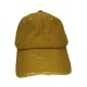 Yellow solid baseball cap Yellow solid baseball cap