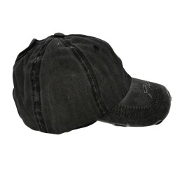 Black Solid Color Baseball Cap