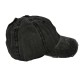Black Solid Color Baseball Cap