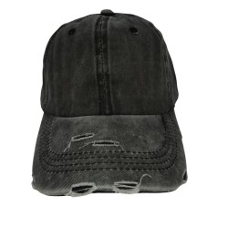 Black Solid Color Baseball Cap
