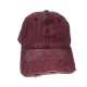 Red solid baseball cap Red solid baseball cap