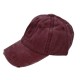 Red solid baseball cap Red solid baseball cap