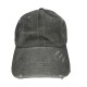 Gray solid color baseball cap Gray solid color baseball cap