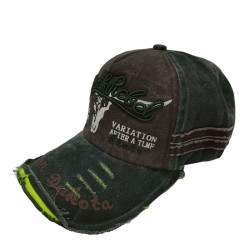 Blue Old Bullhead Baseball Cap