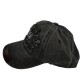 Black Original Black Washed Cowboy Baseball Cap Black Original Black Washed Cowboy Baseball Cap