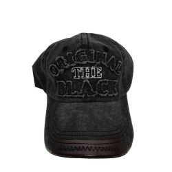 Black Original Black Washed Cowboy Baseball Cap