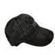 Black Original Black Washed Cowboy Baseball Cap Black Original Black Washed Cowboy Baseball Cap