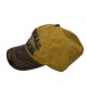 Yellow original black washed Cowboy baseball cap Yellow original black washed Cowboy baseball cap