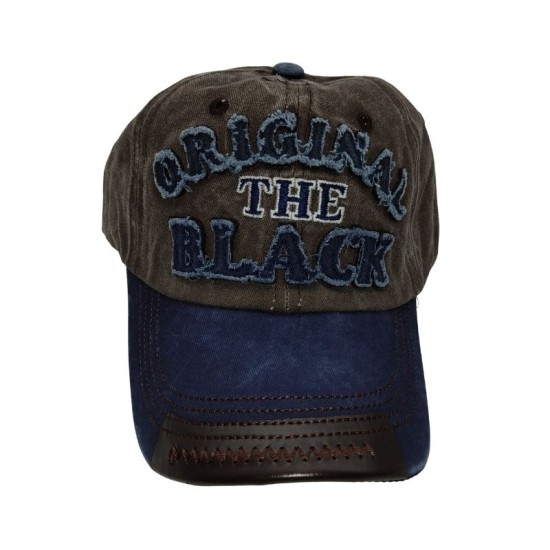 Gray original black washed Cowboy baseball cap Gray original black washed Cowboy baseball cap