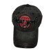 Baseball Cap With Black Letters Baseball Cap With Black Letters