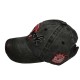 Baseball Cap With Black Letters Baseball Cap With Black Letters