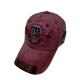 Baseball Cap With Red Letters Baseball Cap With Red Letters