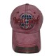 Baseball Cap With Red Letters Baseball Cap With Red Letters