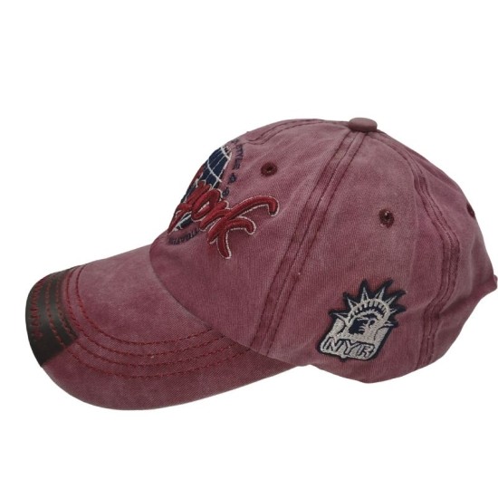 Baseball Cap With Red Letters Baseball Cap With Red Letters