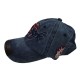 Blue Lettering Baseball Cap