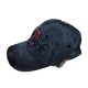 Blue Lettering Baseball Cap