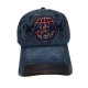 Blue Lettering Baseball Cap