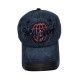 Blue Lettering Baseball Cap