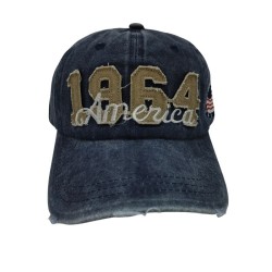 Blue 1964 Baseball Cap